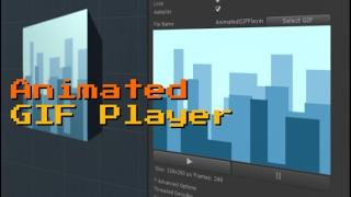 Animated GIF Player for Unity3d