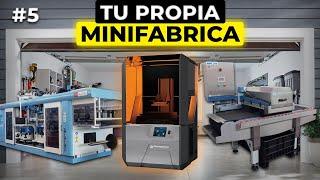 Pequeñas Ideas de Negocio Rentables 2024 - 9 Maquinas para INICIAR tu MINI FABRICA Parte 5