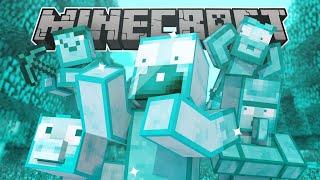 If EVERYTHING Was Changed To DIAMOND Minecraft Animation