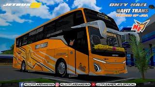 Share Livery Nafit Trans Onty Nael Mod JB5 SHD Hino Rm 280 ABS Mn Art x Fmd Mod Bussid Terbaru V4.2