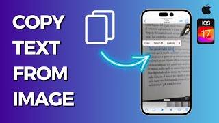 How to Copy Text From Image on iPhone Easy