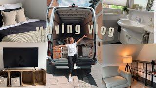 MOVING VLOG 2  DER UMZUG Möbel aufbauen und dekorieren Daily Vlog 