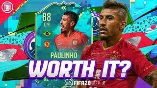 WORTH THE PRICE? 88 FLASHBACK PAULINHO PLAYER REVIEW - FIFA 20 Ultimate Team