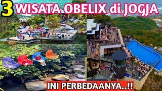 PERBEDAAN 3 OBELIX di JOGJA  OBELIX VILLAGE OBELIX SEA VIEW OBELIX HILLS  WISATA JOGJA TERBARU