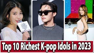 Top 10 Richest K-Pop Idols in 2023 - Net Worth Revealed