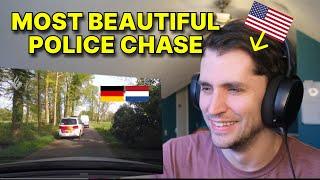 American reacts to Netherlands Police Chase into Germany