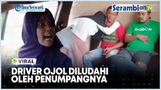 Viral Driver Ojol Diludahi oleh Penumpangnya Berakhir Nangis dan Minta Maaf