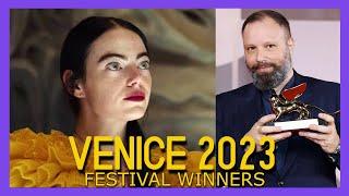 VENICE 2023  Film Festival WINNERS