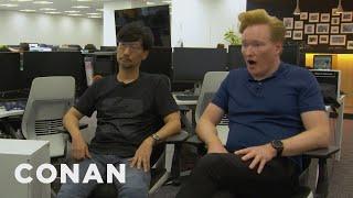 Conan Visits The Offices Of Death Stranding Creator Hideo Kojima  CONAN on TBS