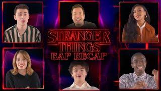 The Cast of Stranger Things Raps a Recap of Stranger Things  The Tonight Show Starring Jimmy Fallon