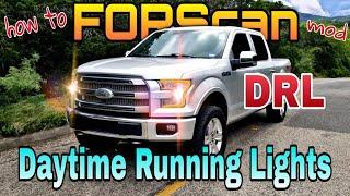 FORScan DRL mod on ford f150