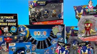 Sonic the Hedgehog Toy Collection Unboxing Review  Sonic Prime Wave 2 Figure Collection