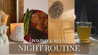 2022 RELAXING NIGHT ROUTINE  BLACK LUXURY AESTHETIC  Anaiya Forever