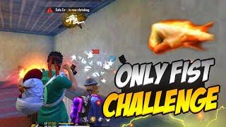 Solo Vs Duo Only Fist Challenge Full Gameplay  I Become a Fist King - Garena Free Fire