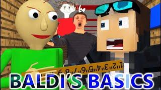 BALDI’S BASICS IN MINECRAFT Official Baldi Minecraft Animation Horror Game ￼REUPLOADED