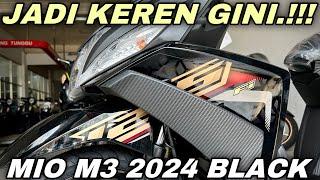 KEREN POL‼️YAMAHA MIO M3 2024 BLACK EDITION