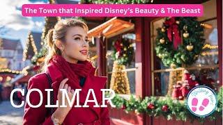 COLMAR France 4K I Alsace Walking Tour I Colmar Christmas Market 2023