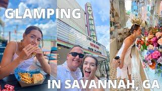 SAVANA IN SAVANNAH GA Part 2  Glamping at CreekFire RV Resort & Exploring the City