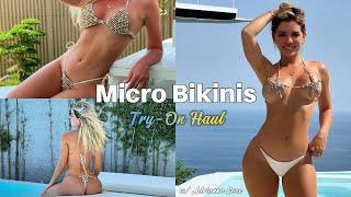 Micro Bikinis Try-On Haul Sexy Styles for the Summer