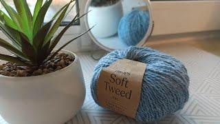 Обзор на пряжу Drops soft  tweed