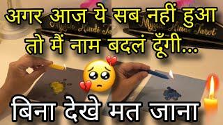 YOU VS THEM  HISHER CURRENT TRUE FEELINGS  CANDLE WAX READING  HINDI TAROT CARD READING TODAY