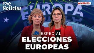 ELECCIONES EUROPEAS - 9J GANA el PP con 22 ESCAÑOS PSOE se queda en 20 y VOX 6  RTVE Noticias