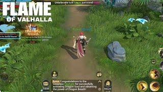 Flame of Valhalla Gameplay  MMORPG For AndroidiOS 2024