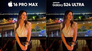 iPhone 16 Pro Max VS Samsung S24 Ultra Camera Test Comparison  Camera Review