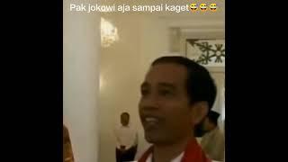 Pak jokowi Kaget