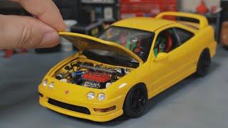 Acura Integra Type R Model Car Full Build Step By Step Revell