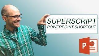 How to Superscript Subscript in PowerPoint w Keyboard Shortcuts