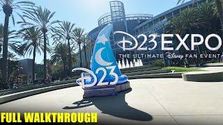 D23 Expo 2024 - Full Walkthrough - Show Floor  Walking Tour  The Ultimate Disney fan Event