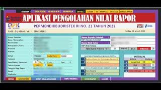 #rapor  APLIKASI RAPOR BISA ONLINE UNTUK PKBM DAN SKB  APIK RELAWAN DATA