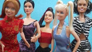 Spice Girls On Tour Dolls Galoob 1998 Unboxing  Mood Table