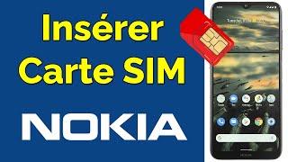 Comment mettre une carte SIM dans un Nokia