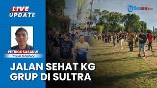 KG Cup 2024 Kompas Gramedia Grup Sulawesi Utara Gelar Jalan Sehat di Lapangan Sparta Tikala Manado