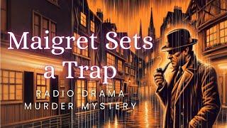 Maigret Sets a Trap  Murder Mystery  Radio Drama