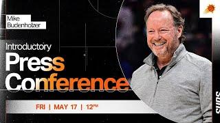 Phoenix Suns Head Coach Mike Budenholzer Introductory Press Conference  5-17-24