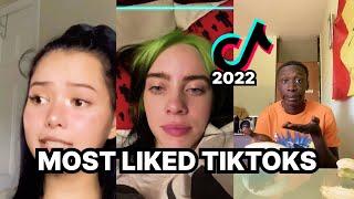 TOP 25 MOST LIKED TIKTOKS OF ALL TIME AUGUST 2022 UPDATE