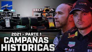 CAMPAÑAS HISTORICAS DE F1  TEMPORADA 2021 PARTE 1