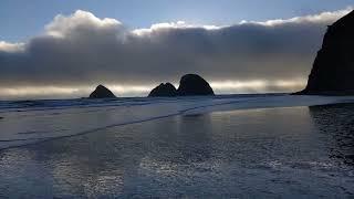 Gratitude Meditation Relaxing Scenes Oceanside Oregon PNW