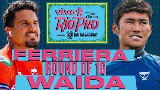 Italo Ferreira vs Rio Waida  Vivo Rio Pro Presented By Corona 2024