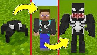 ЗАРАЗИЛ СЕБЯ ВЕНОМОМ В МАЙНКРАФТ  VENOM MINECRAFT