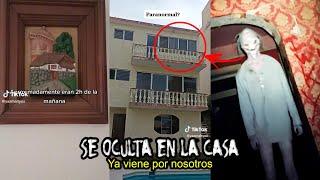 La PERTURBADORA EVIDENCIA Grabada en una CASA EMBRUJADA por una Usuaria de TikTok