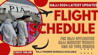 Hajj 2024 Flight Schedule ️  Hajj training Schedule  Hajj 2024 News Update Today #hajj2024