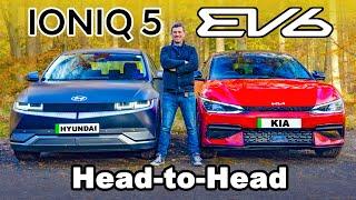 Hyundai IONIQ 5 v Kia EV6 review - which is best?