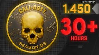 Exactly How Long it Takes to do the Trophy Hunt Event  Modern Warfare II Season 03