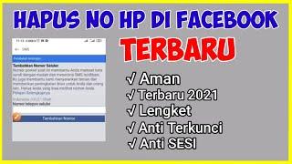 Cara Menghapus No HP Di FbTerbaru