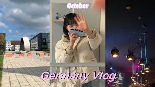 Germany exchange student Vlog   semester start going to school student club living in a dorm