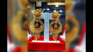 gold earrings collection